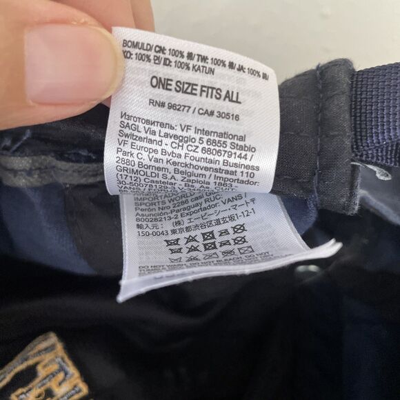 VANS Take A Stand EQUALITY WORLDWIDE Peace Sign Hat Blue Adult Unisex One‎ Size - Picture 11 of 12